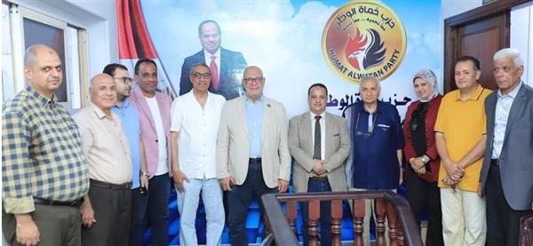 "حماة الوطن" بالقليوبية يفتتح المقر الجديد لأمانة مركز بنها