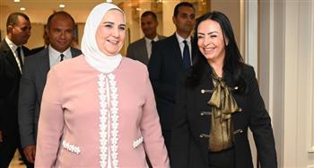 وزيرة التضامن تستقبل نيفين القباج في مقر الوزارة 