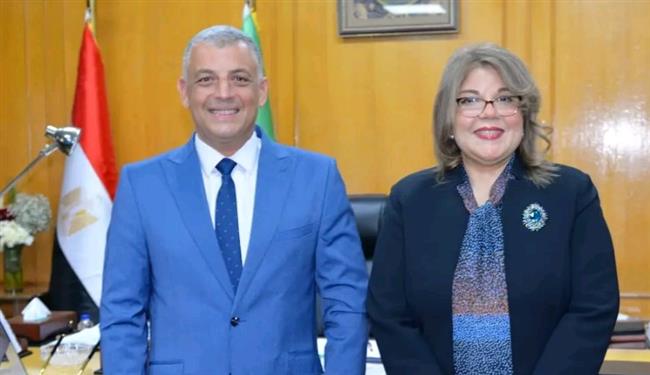 محافظ الإسماعيلية يستقبل وكيل مجلس الشيوخ