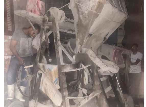 تدخل سريع من مدير أمن القليوبية لإيقاف بناء مخالف فى قرية سنهرة بطوخ 