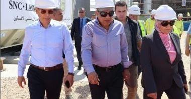 وزير الكهرباء يشارك فى بدء تركيب أول محول بمحطة الربط المصرى السعودى