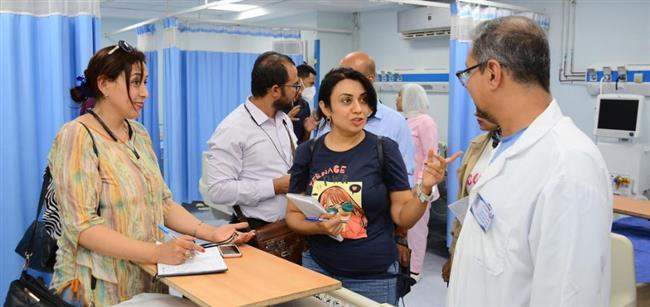 "الصحة": فريق الحوكمة والمراجعة الداخلية يتفقد مستشفيي الحميات والصدر في قنا 