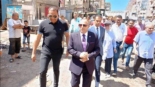 رفع كفاءة منطقة السيد متولي ببورسعيد