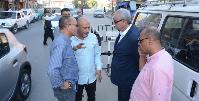 محافظ الغربية: معالجة وإصلاح الهبوط الأرضي بشارع البحر بالمحلة الكبرى 