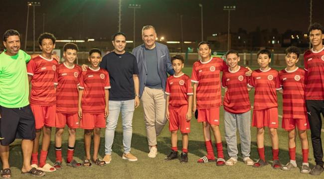 الخبير الكرواتي دانكو دجيكتش في زيارة للمشروع القومي لاكتشاف الموهوبين بـ مصر