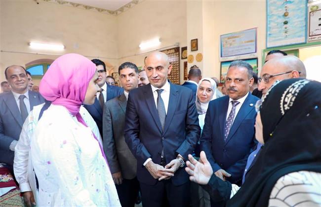 جولة تفقدية لوزير التربية والتعليم ومحافظ الشرقية بمدارس المحافظة