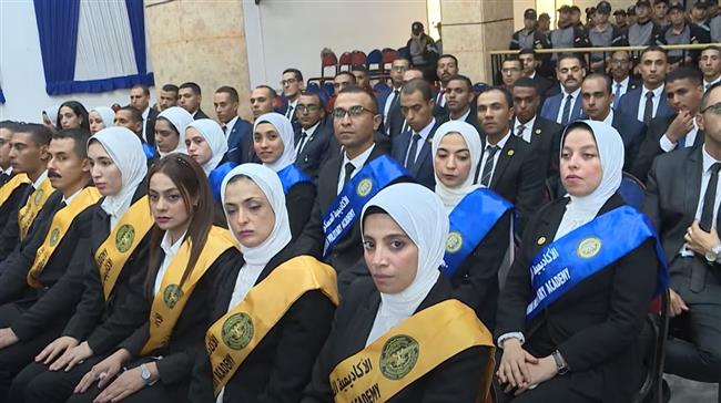 الأكاديمية العسكرية تحتفل بتخرج دورات جديدة بوزارتي النقل والمالية