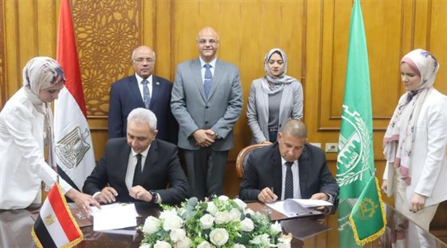 بروتوكول تعاون بين القليوبية وهيئة المساحة 