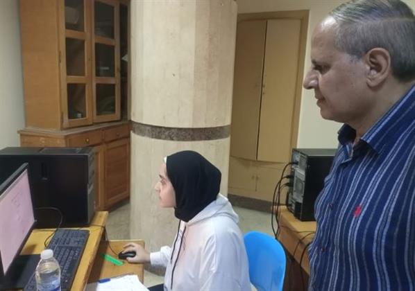 وكيل تعليم كفر الشيخ يتفقد إختبارات الالتحاق بمدرسة المتفوقين
