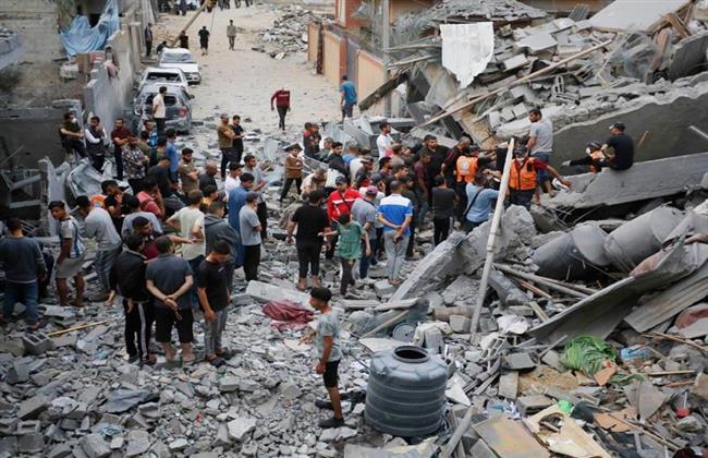 استشهاد 4 فلسطينيين وإصابة آخرين في قصف إسرائيلي لوسط غزة