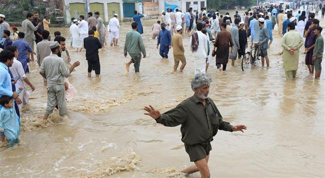 ارتفاع حصيلة ضحايا الفيضانات العارمة في باكستان إلى 209 أشخاص