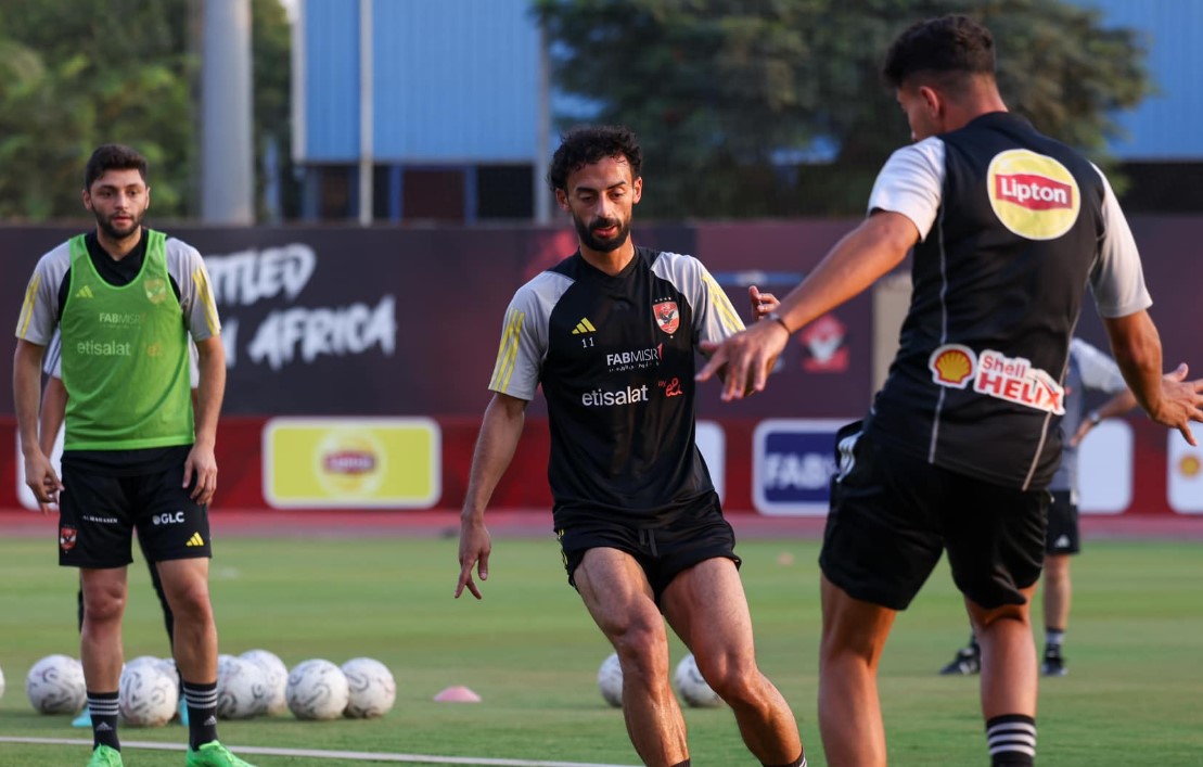 الدوري المصري .. الأهلي يواصل تدريباته استعدادا لمواجهة المقاولون العرب