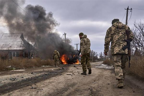 إصابات بشرية وخسائر مادية إثر هجمات للقوات الروسية على منطقة دونيتسك