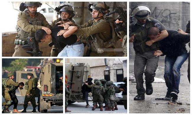 قوات الاحتلال الإسرائيلي تعتقل 10 فلسطينيين من الضفة الغربية