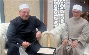 مفتي الجمهورية يستقبل أمين لجنة الشؤون الدينية بمجلس النواب 