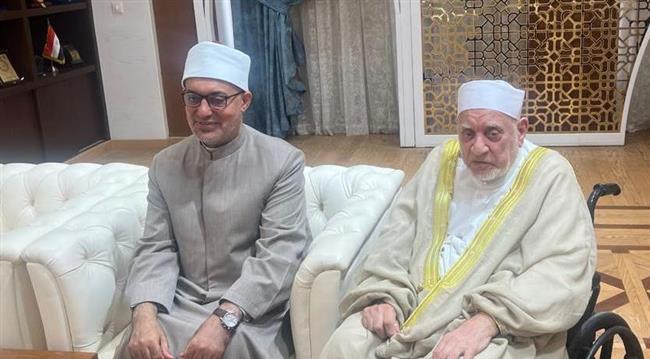 مفتي الجمهورية يستقبل الدكتور أحمد عمر هاشم عضو هيئة كبار العلماء بالأزهر الشريف 