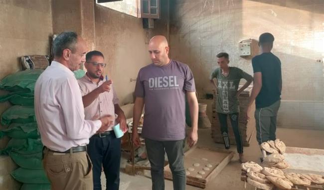 محافظ بني سويف : ضبط 17 مخالفة لمخابز بمركز الواسطى