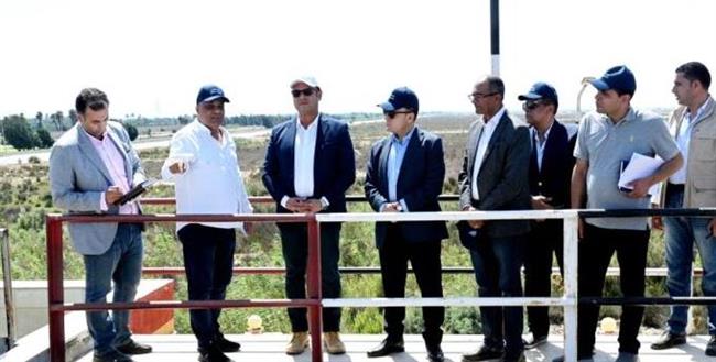 وزير الإسكان ومحافظ كفرالشيخ يتفقدان محطة مياه الشرب الشمالية بمطوبس