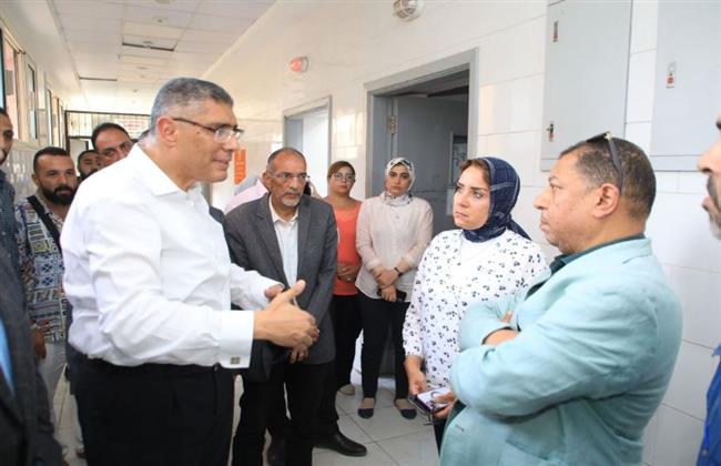 الجيزة: زيارة مفاجئة من المحافظ لـ مستشفى أم المصريين