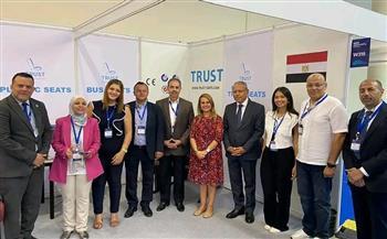 السفير المصري في موسكو يزور جناح الشركات المصرية المشاركة بمعرض الصناعات الهندسية