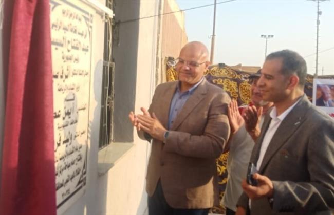 محافظ القليوبية ومدير الشباب والرياضة يفتتحان حمامين سباحة