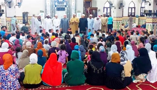 لقاء الجمعة للأطفال ببني سويف يشهد إقبالا كبيرا