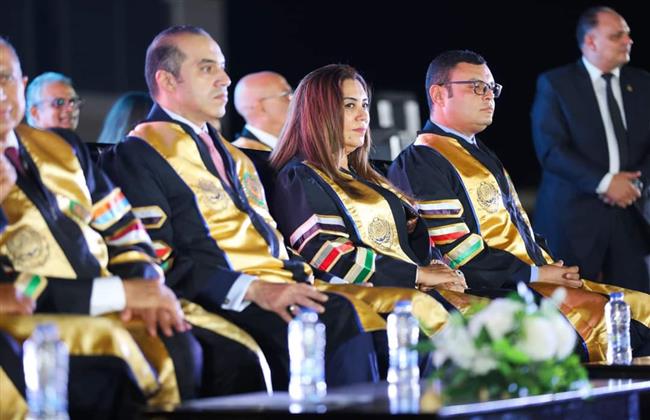 وزيرة التنمية المحلية تشارك في تخرج أول دفعة من فرع العلمين بالأكاديمية العربية للعلوم والتكنولوجيا
