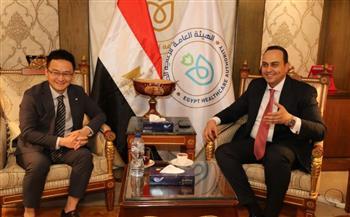 رئيس "الرعاية الصحية" يبحث سبل التعاون مع شركة "مندراي"