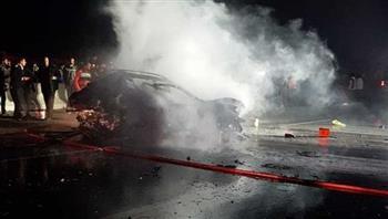 البحيرة .. مصرع وإصابة 5 في حادث سير على الطريق الصحراوي