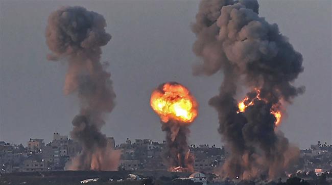 استشهاد وإصابة 15 فلسطينيًا في قصف للاحتلال على قطاع غزة