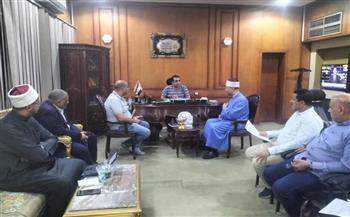 نائب محافظ قنا يتابع التجهيزات النهائية لـ مبادرة "بداية جديدة لبناء الإنسان"