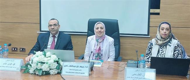 نائب رئيس جامعة بنها  تفتتح ورشة مشروعات الاعتماد الدولي للبرامج 