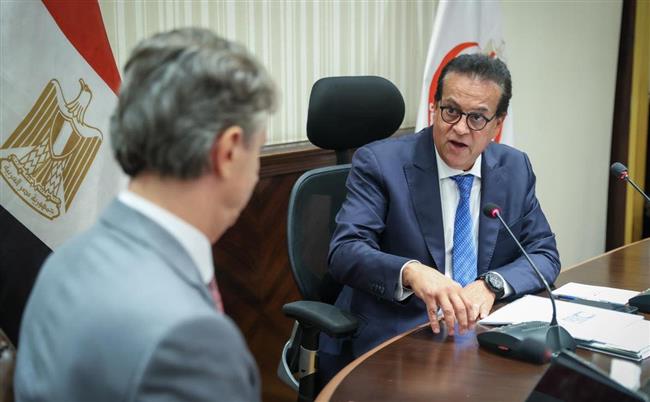 وزير الصحة يستقبل ممثل برنامج الأمم المتحدة الإنمائي لبحث سبل التعاون المشترك
