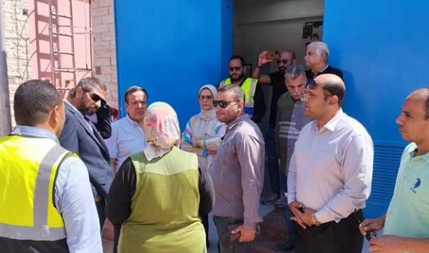 بدء التشغيل التجريبي لعدد من محطات الصرف الصحي بقرى دسوق 
