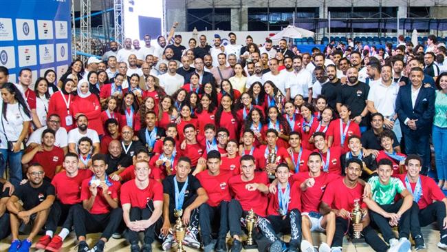 منتخب مصر للسباحة القصيرة يحصد كؤوس البطولة العربية للناشئين