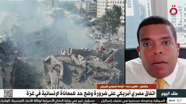 باحث سياسي أمريكي: الولايات المتحدة لا تملك إرادة سياسية لوقف التصعيد في الشرق الأوسط