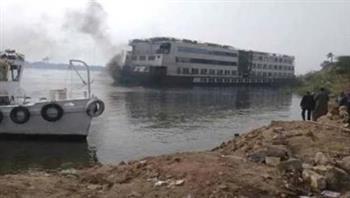السيطرة على حريق في مركب سياحي بـ مرسى أسوان دون إصابات