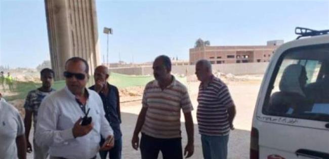 حملة علي مواقف سيارات أجرة برج العرب لمراقبة التسعيرة 