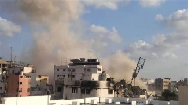 شهيدان في قصف على محيط مستشفى المعمداني وسط غزة