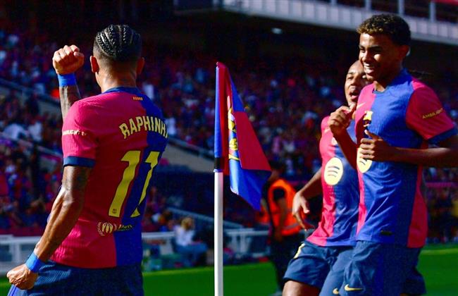 الدوري الإسباني .. برشلونة يكتسح بلد الوليد 7-0