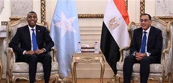 رئيس الوزراء يستقبل نظيره الصومالي لاستعراض عدد من الملفات المشتركة