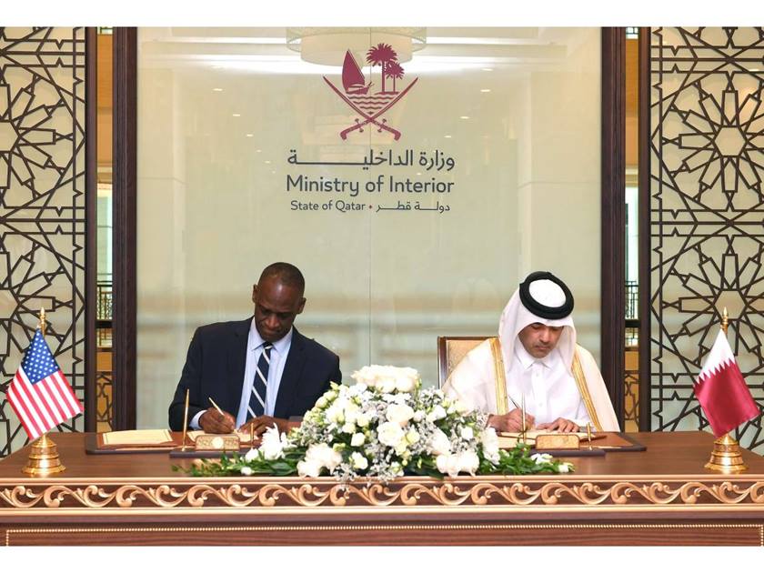 قطر والولايات المتحدة توقعان اتفاقية لتعزيز التعاون الأمني