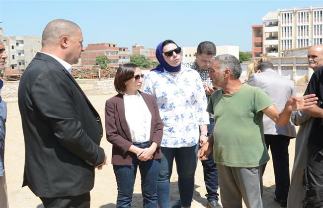محافظ البحيرة تتفقد الأعمال الجارية بـ مدرسة شابور الابتدائية