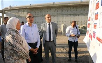 توسعات بـ محطة معالجة أبو قرقاص للصرف الصحي لخدمة أهالي 12 قرية