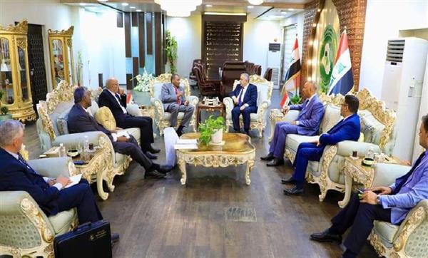وزير الزراعة العراقي يلتقي مدير عام المنظمة العربية للتنمية الزراعية