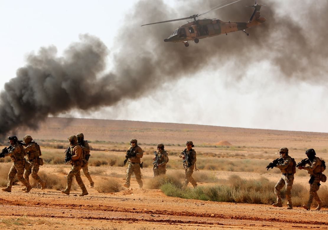 الجيش الأردني يعلن إحباط مسيرة محملة بكمية من المواد المخدرة