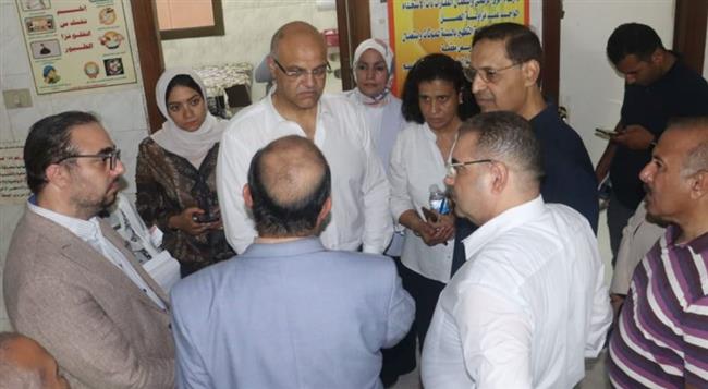 محافظ القليوبية يوجه بتطوير الخدمات الصحية بمسطرد