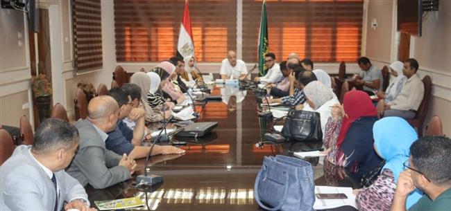 محافظ القليوبية يتابع معدلات تنفيذ مشروع "حياة كريمة " بشبين القناطر 