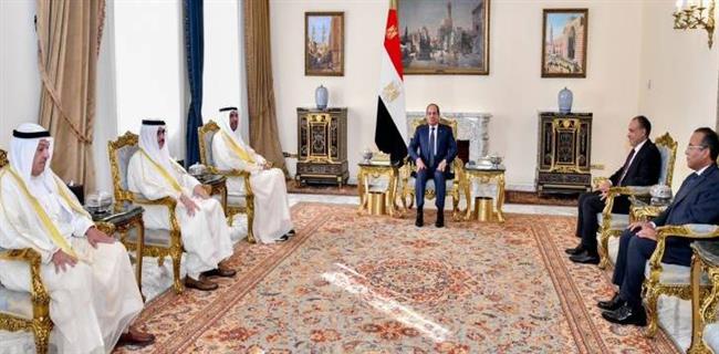 الرئيس السيسي لوزير الخارجية الكويتي: مستمرون في تعزيز فرص التهدئة بـ غزة