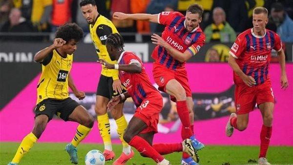 الدوري الألماني.. بوروسيا دورتموند يحقق فوزا عريضا على هايدنهايم 4-2 
